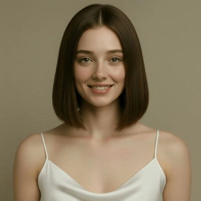AI Hairstyle Changer Style: A-Line Bob - ImageEditor