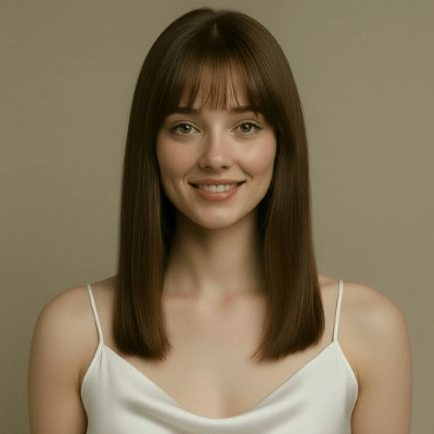 AI Hairstyle Changer Style: Straight - ImageEditor