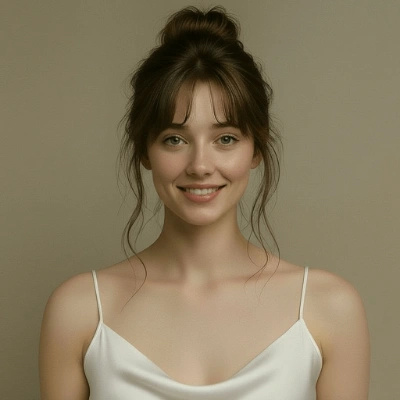 AI Hairstyle Changer Style: Top Bun - ImageEditor