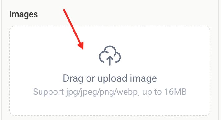 Open ImageEditor and click Upload Image.