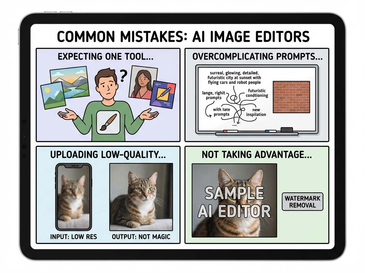 Common Mistakes When Choosing a Best AI Image Editor