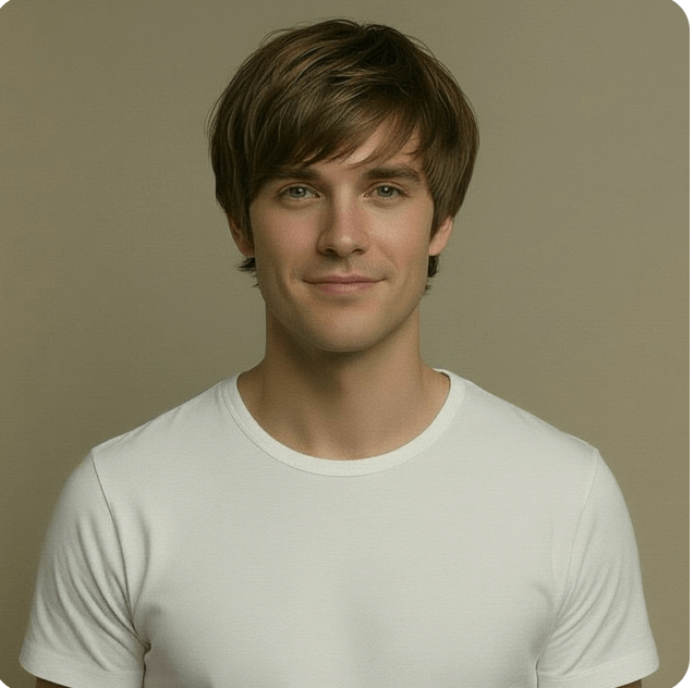 The soft bowl haircut is a refined version of a classic style.