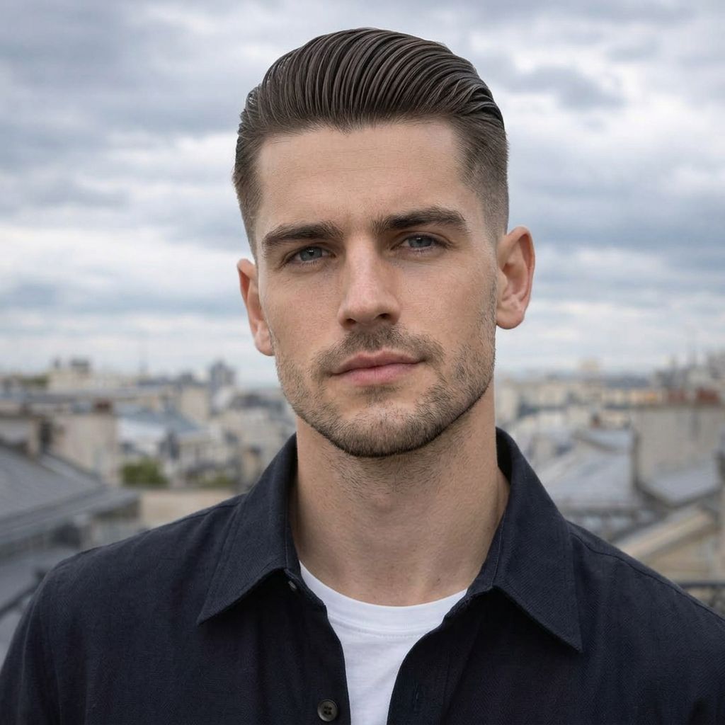 Slicked Back Undercut