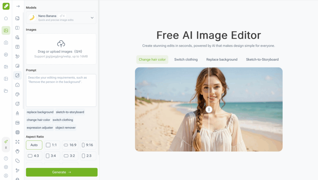 VisualGPT – Best AI Image Editor for Advanced Creative Prompts