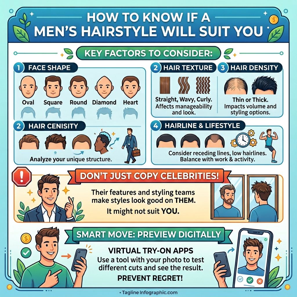 How to Know If a Mens Hairstyle Will Suit You