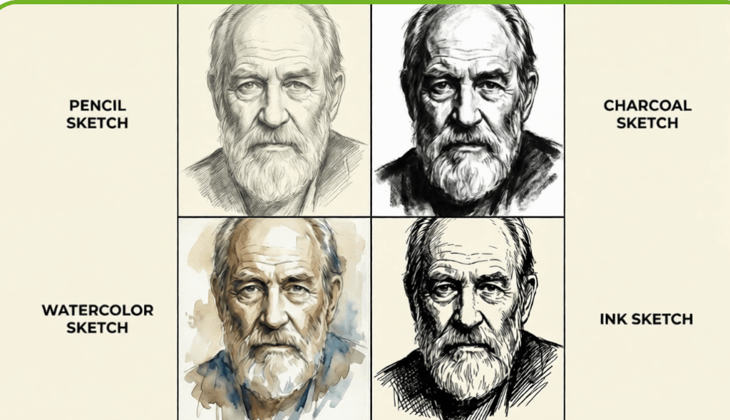 Exploring Various Styles on How to Turn a Photo into a Sketch