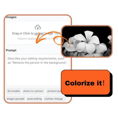 AI Image Editor: Step 2: Upload Image and Apply Prompt